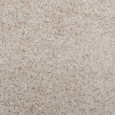 vidaXL Χαλί Shaggy PAMPLONA με Ψηλό Πέλος Μοντέρνο Μπεζ 120x170cm