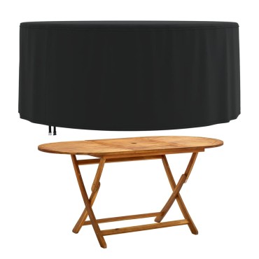vidaXL Καλύμματα Επίπλων Κήπου 2 τεμ. 182x71cm 420D Ύφασμα Oxford