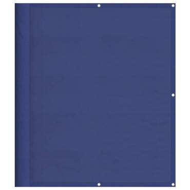vidaXL Διαχωριστικό Βεράντας Μπλε 120x800εκ 100% Πολ. Ύφασμα Oxford