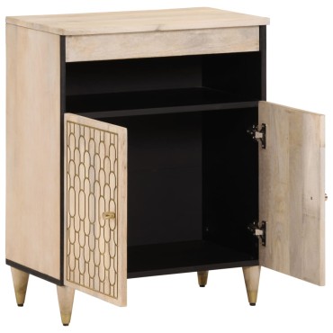 vidaXL Βοηθητικό Ντουλάπι 60x33x75cm από Μασίφ Ξύλο Μάνγκο 1 τεμ.