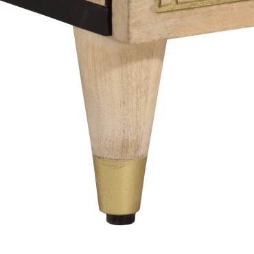 vidaXL Βοηθητικό Ντουλάπι 60x33x75cm από Μασίφ Ξύλο Μάνγκο 1 τεμ.