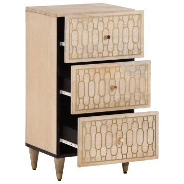 vidaXL Βοηθητικό Ντουλάπι 40x33x75cm από Μασίφ Ξύλο Μάνγκο 1 τεμ.