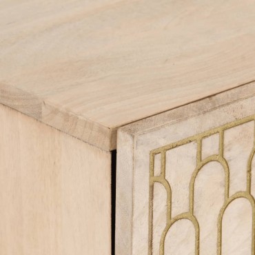 vidaXL Βοηθητικό Ντουλάπι 40x33x75cm από Μασίφ Ξύλο Μάνγκο 1 τεμ.