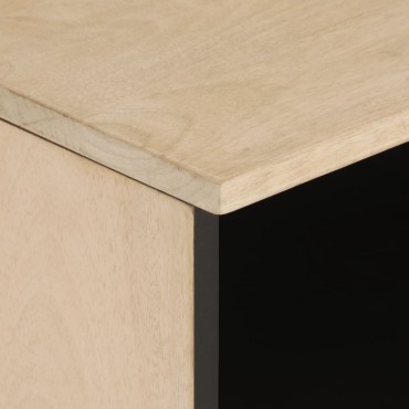 vidaXL Έπιπλο Τηλεόρασης 70x33x46cm από Μασίφ Ξύλο Μάνγκο