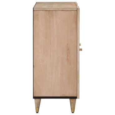 vidaXL Βοηθητικό Ντουλάπι 90x33x75cm από Μασίφ Ξύλο Μάνγκο 1 τεμ.