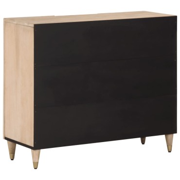 vidaXL Βοηθητικό Ντουλάπι 90x33x75cm από Μασίφ Ξύλο Μάνγκο 1 τεμ.