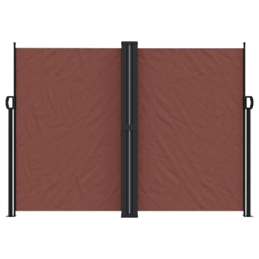 vidaXL Σκίαστρο Πλαϊνό Συρόμενο Καφέ 180 x 600 εκ.