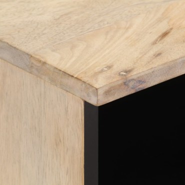 vidaXL Έπιπλο Τηλεόρασης 100x33x46cm από Μασίφ Ξύλο Μάνγκο