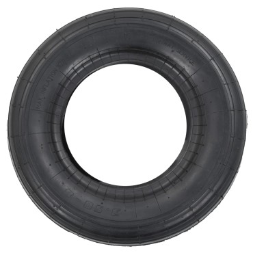 vidaXL Λάστιχα & Σαμπρέλες για Καρότσι 4 τεμ. 3.50-8 4PR από Καουτσούκ