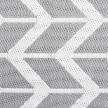 vidaXL Χαλί εξωτερικού χώρου ARAKIL Γκρι 120x180 cm PP