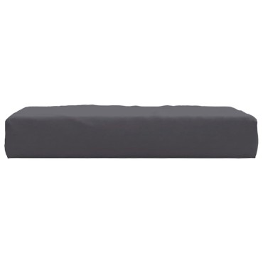 vidaXL Μαξιλάρι Παλέτας Ανθρακί 60x60x9,5cm Ύφασμα Oxford
