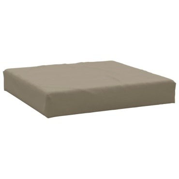 vidaXL Μαξιλάρια Παλέτας Taupe 60x60x9,5cm από Ύφασμα Oxford