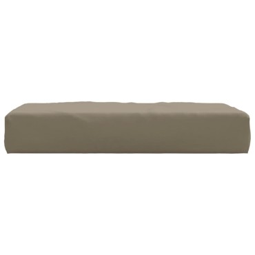 vidaXL Μαξιλάρια Παλέτας Taupe 60x60x9,5cm από Ύφασμα Oxford