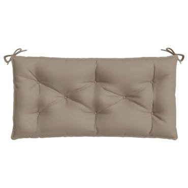 vidaXL Μαξιλάρι Πάγκου Κήπου Taupe 100x50x7cm Ύφασμα Oxford