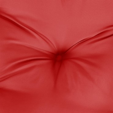 vidaXL Μαξιλάρι Πάγκου Κήπου Κόκκινο 110x50x7cm Ύφασμα Oxford