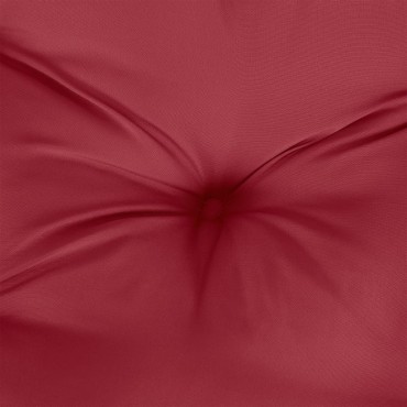 vidaXL Μαξιλάρι Πάγκου Κήπου Μπορντό 100x50x7cm Ύφασμα Oxford