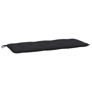 vidaXL Μαξιλάρι Πάγκου Κήπου Μαύρο 120x50x7cm Ύφασμα Oxford