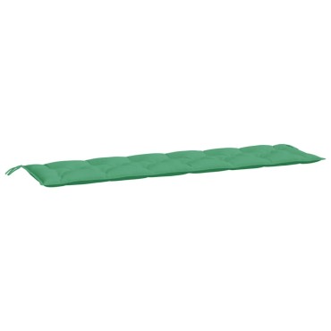 vidaXL Μαξιλάρι Πάγκου Κήπου Πράσινο 200x50x7cm Ύφασμα Oxford