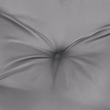 vidaXL Μαξιλάρι Πάγκου Κήπου Γκρι 110x50x7cm Ύφασμα Oxford