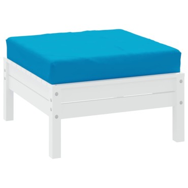 vidaXL Μαξιλάρια Παλέτας Αν. Μπλε 60x60x9,5cm από Ύφασμα Oxford