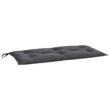 vidaXL Μαξιλάρια Πάγκου Κήπου 2 τεμ. Ανθρακί 100x50x7cm Ύφασμα Oxford