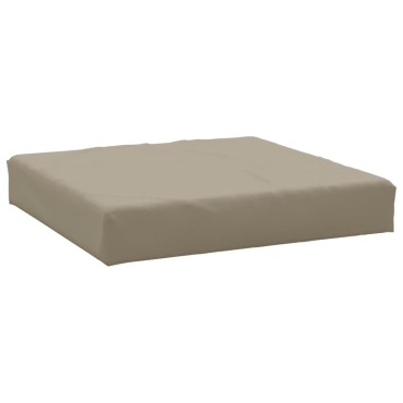 vidaXL Μαξιλάρια παλετών 3 τεμ. Taupe από ύφασμα Oxford