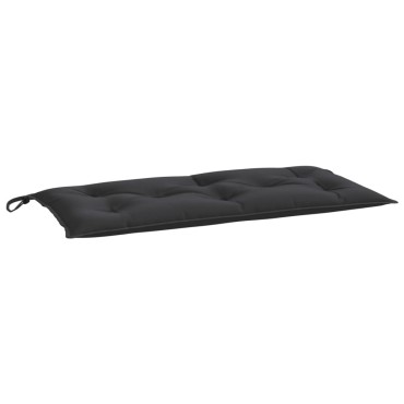 vidaXL Μαξιλάρι Πάγκου Κήπου Μαύρο 110x50x7cm Ύφασμα Oxford