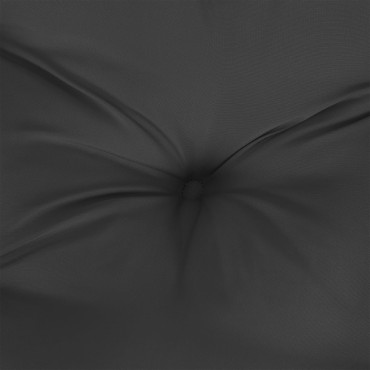 vidaXL Μαξιλάρι Πάγκου Κήπου Μαύρο 110x50x7cm Ύφασμα Oxford
