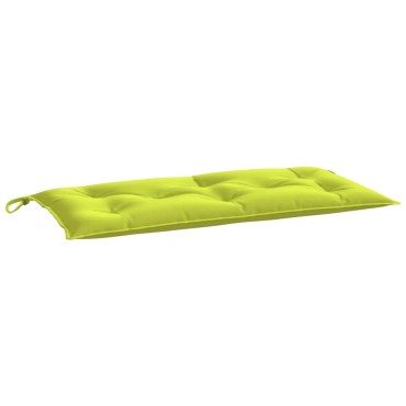 vidaXL Μαξιλάρι Πάγκου Κήπου Αν. Πράσινο 100x50x7cm Ύφασμα Oxford