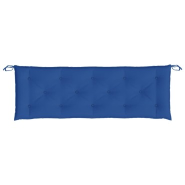vidaXL Μαξιλάρι Πάγκου Κήπου Μπλε Ρουά 150x50x7cm Ύφασμα Oxford