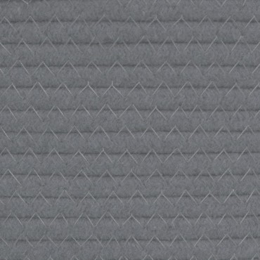 vidaXL Καλάθια Αποθήκευσης 2 τεμ. Γκρι/Λευκό Ø28 x 28 εκ. Βαμβακερά