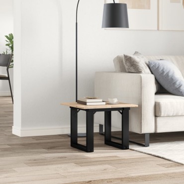 vidaXL Πόδια Τραπεζιού Σαλονιού σε Σχήμα «Ο» 40x40x33cm Ατσάλι 1 τεμ.