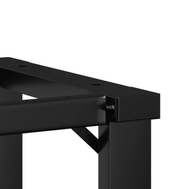 vidaXL Πόδια Τραπεζιού Σαλονιού σε Σχήμα «Ο» 40x40x33cm Ατσάλι 1 τεμ.