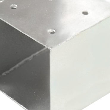 vidaXL Σύνδεσμος Στύλου Σχήματος T 101x101 χιλ. από Γαλβανισμ. Μέταλλο