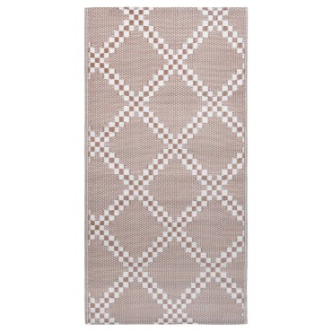 vidaXL χαλί εξωτερικού χώρου ARAKIL καφέ 120x180 cm PP