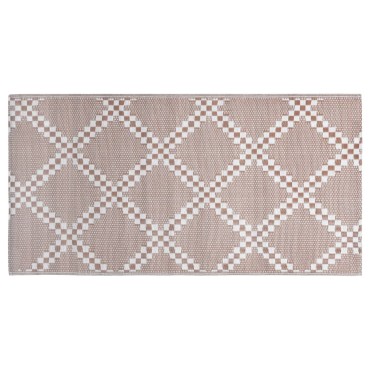 vidaXL χαλί εξωτερικού χώρου ARAKIL καφέ 120x180 cm PP