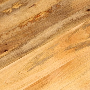 vidaXL Επιφάνεια Τραπεζιού Στρογγυλή 70x2,5cm Μασίφ Ξύλο Μάνγκο 1 τεμ.