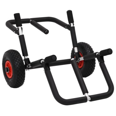 vidaXL Καροτσάκι SUP για 2 σανίδες σερφ Πτυσσόμενο 90 κ. Αλουμινίου