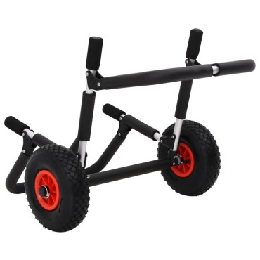 vidaXL Καροτσάκι SUP για 2 σανίδες σερφ Πτυσσόμενο 90 κ. Αλουμινίου