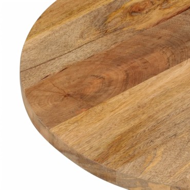 vidaXL Επιφάνεια Τραπεζιού Οβάλ 110x50x3,8cm Μασίφ Ξύλο Μάνγκο 1 τεμ.