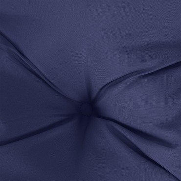 vidaXL Μαξιλάρια Καρέκλας 2 τεμ. Ναυτικό Μπλε 50x50x7cm Υφασμάτινα