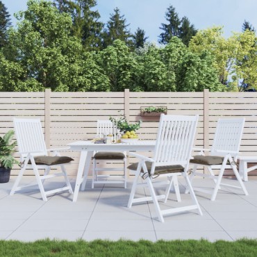 vidaXL Μαξιλάρια Παλέτας Κήπου 4 τεμ. Taupe 50x50x7cm Oxford Ύφασμα