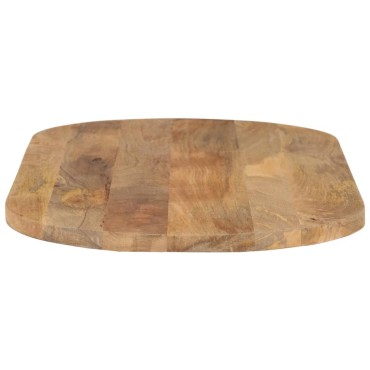 vidaXL Επιφάνεια Τραπεζιού Οβάλ 140x50x2,5cm Μασίφ Ξύλο Μάνγκο 1 τεμ.