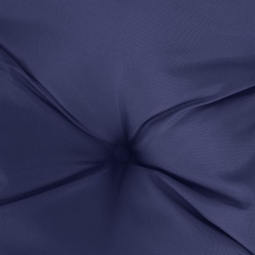 vidaXL Μαξιλάρια Καρέκλας 4 τεμ. Ναυτικό Μπλε 50x50x7cm Υφασμάτινα