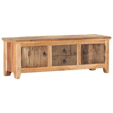 vidaXL Έπιπλο Τηλεόρασης 120x30x40cm Μασίφ Ακακία/Ανακυκλωμένο Ξύλο