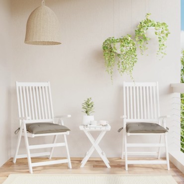 vidaXL Μαξιλάρια Παλέτας Κήπου 2 τεμ. Taupe 50x50x7cm Oxford Ύφασμα