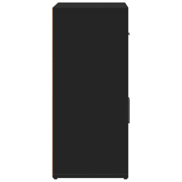 vidaXL Βοηθητικό Ντουλάπι Μαύρο 60x31x70cm από Επεξεργασμένο Ξύλο 1 τεμ.