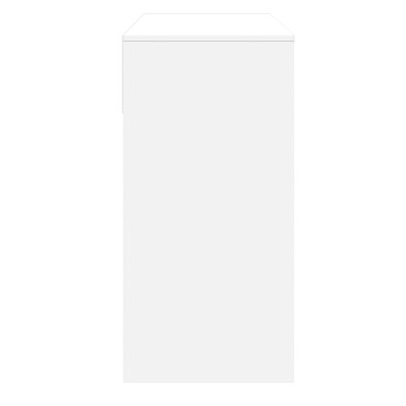 vidaXL Μπουντουάρ με Καθρέφτη Λευκό 80x39x80cm 1 τεμ.
