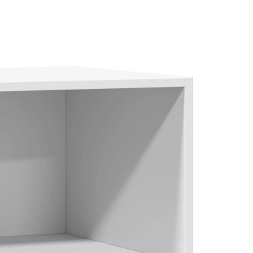 vidaXL Ντουλάπα Λευκή 77 x 48 x 102 εκ. από Επεξεργασμένο Ξύλο
