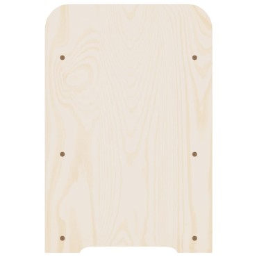 vidaXL Ραφιέρα Κρασιών με Επάνω Σανίδα 33x25x37cm Μασίφ Ξύλο Πεύκου 1 τεμ.